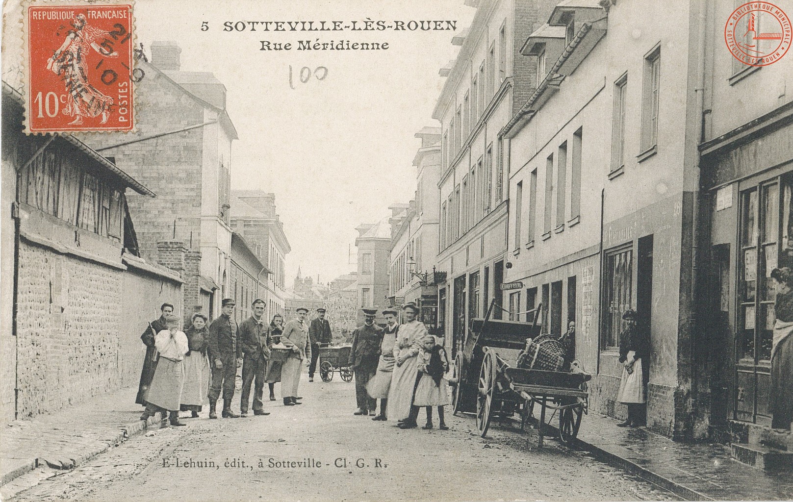 Sotteville-lès-Rouen : rue Méridienne | 