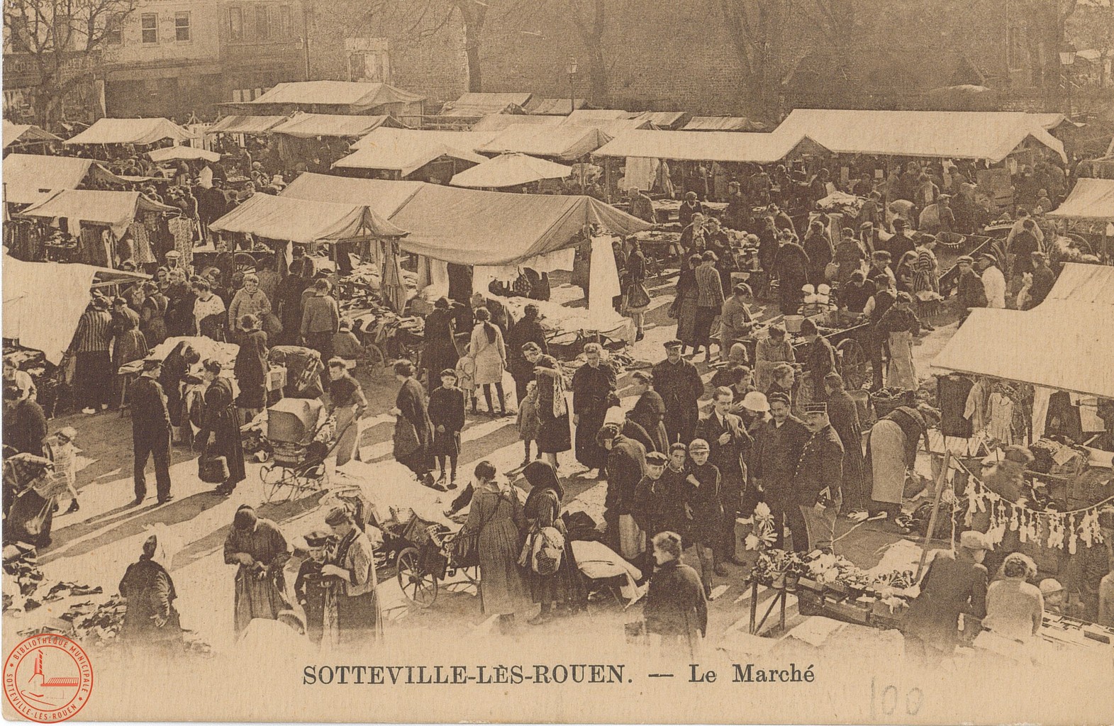 Sotteville-lès-Rouen : le marché | 
